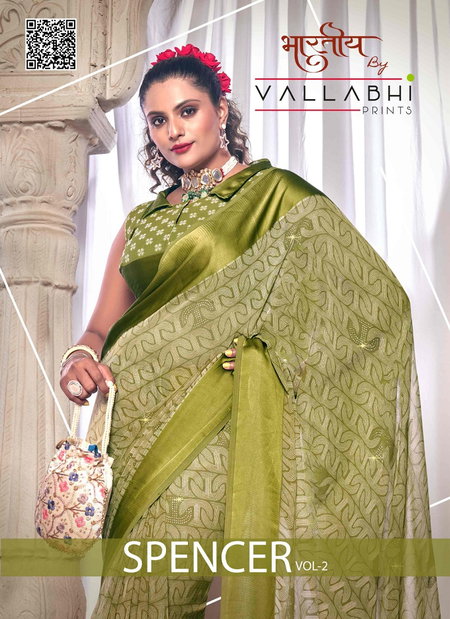 Spencer Vol 2 By Vallabhi Georgette Designer Saree Wholesale Market In Surat